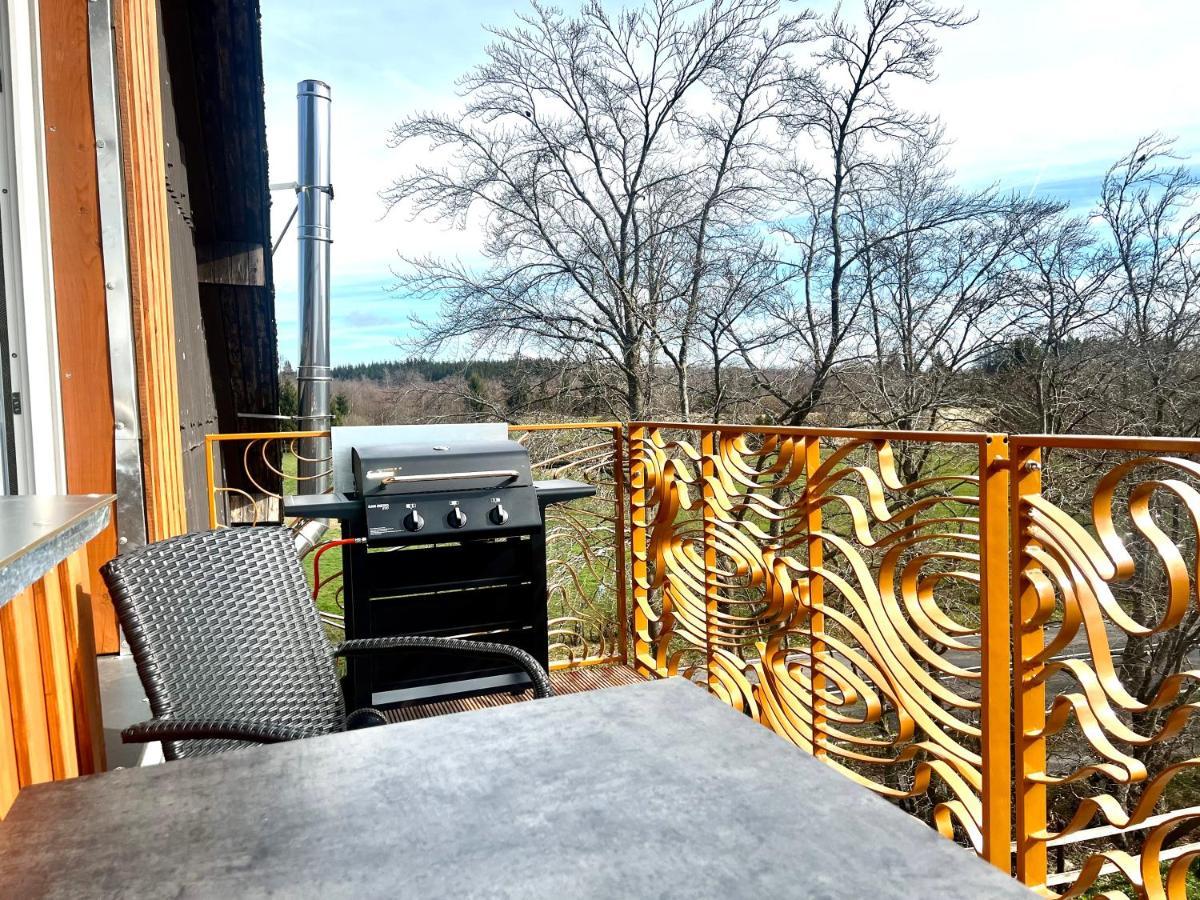 Maisonette - 2 Schlafzimmer - Wohn-Küche - Balkon - Hohes Venn - Monschau - Eifel - Hunde willkommen beim Hof Vierzehnender - Islandpferde Exterior foto