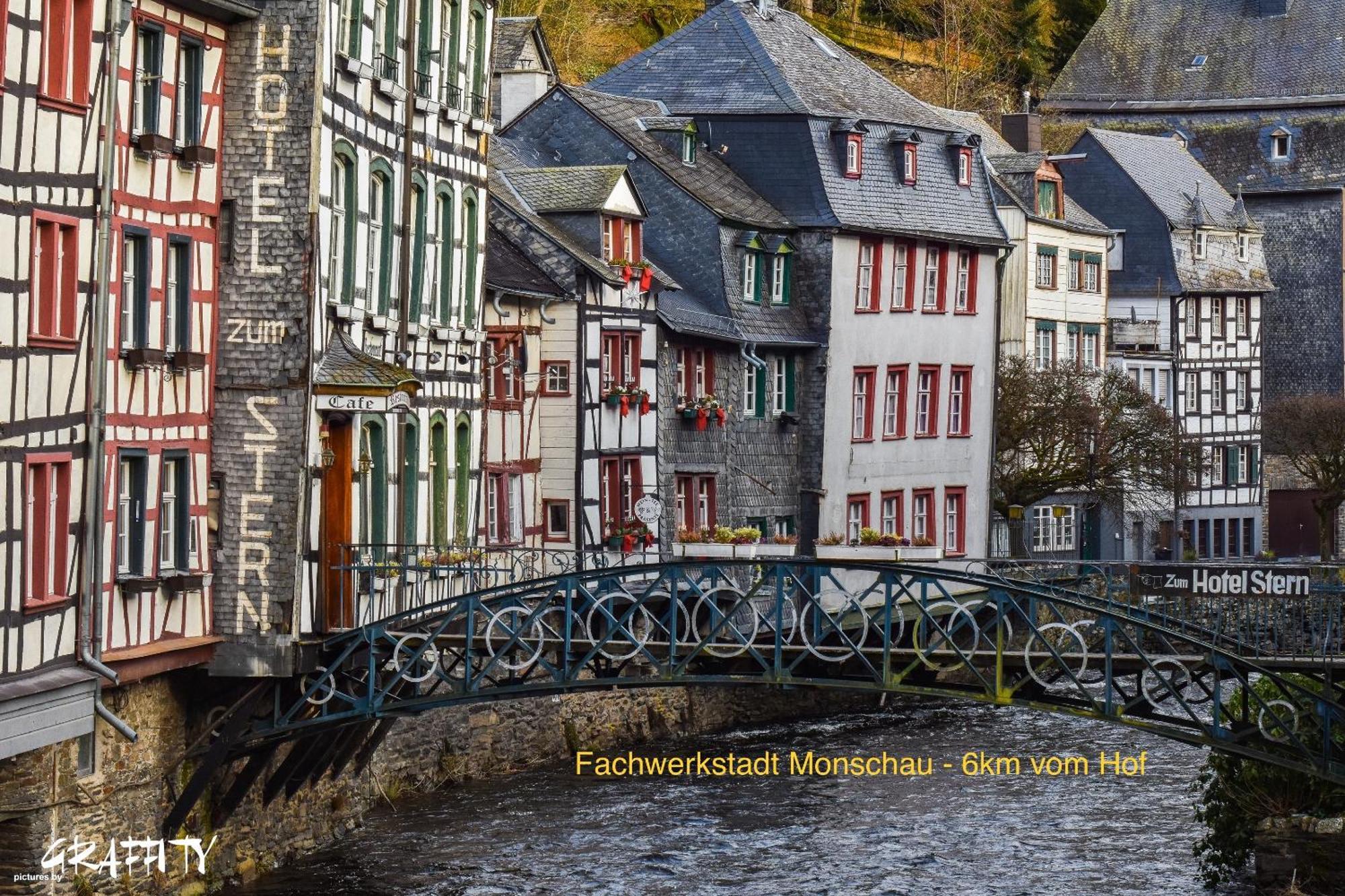 Maisonette - 2 Schlafzimmer - Wohn-Küche - Balkon - Hohes Venn - Monschau - Eifel - Hunde willkommen beim Hof Vierzehnender - Islandpferde Exterior foto